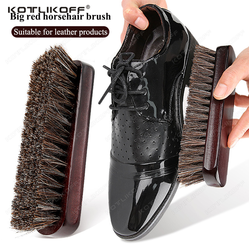 Dirt Brush Interior - Premium-Schuhbürste aus Rosshaar zum Polieren von