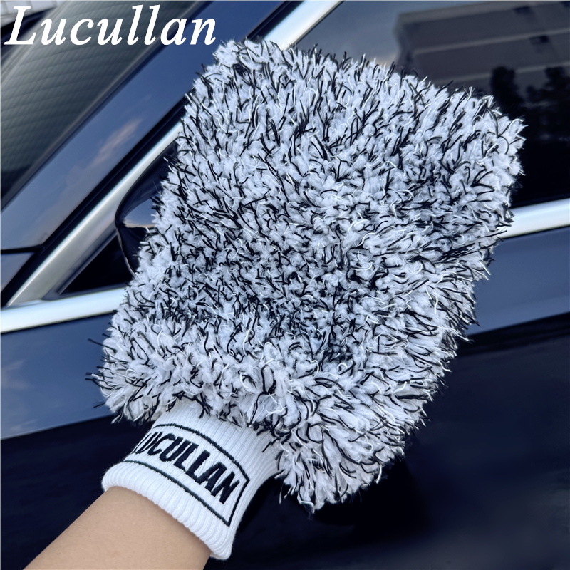Interior Detailing Kit - Lucullan Zwei Eimer Methode Mikrofaser Handschuhe