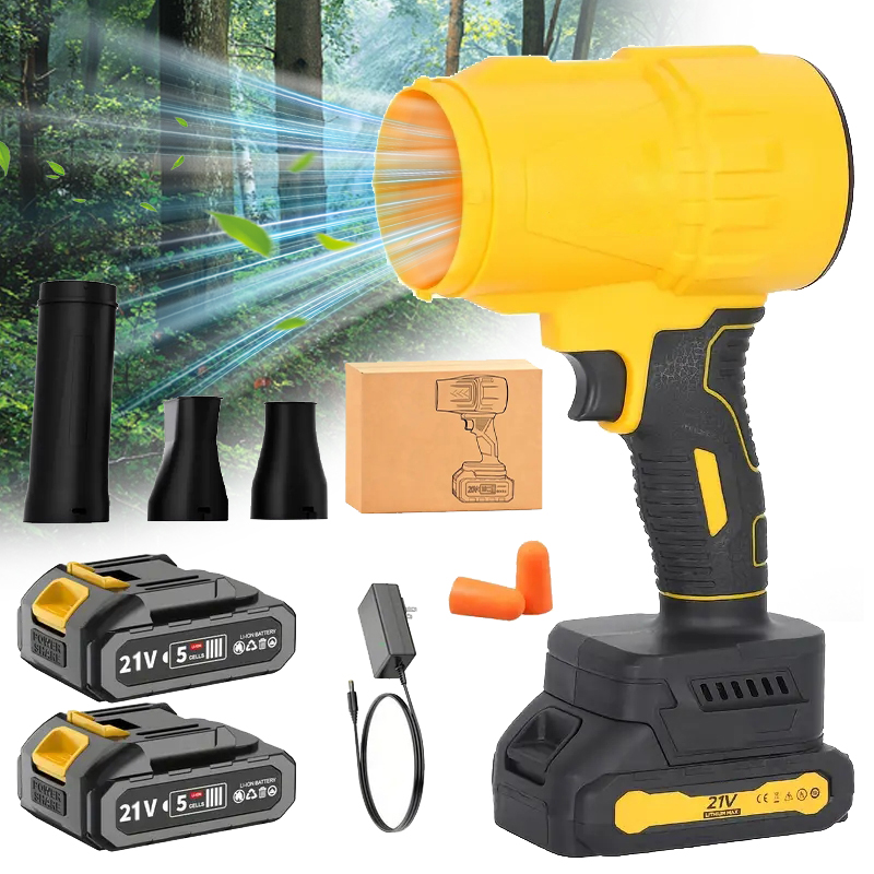 Dryer Car Blower - Kabelloser Bürstenloser Turbo-Lüfter Handgehaltener Haartrockner für