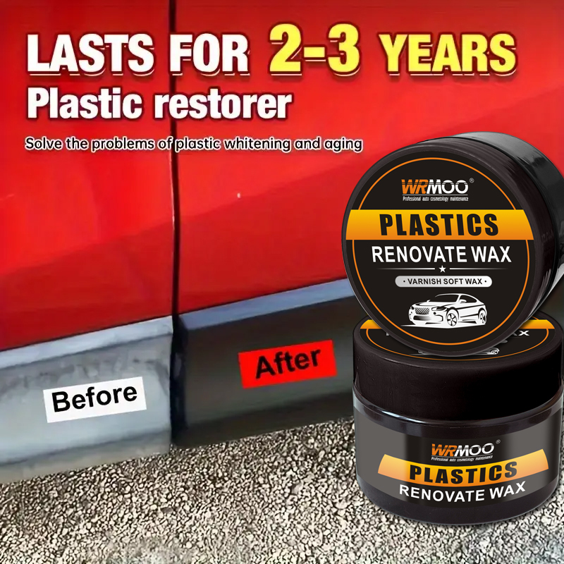 Trim Restorer Plastic - Hochleistungs-Kunststoff-Restaurator – Keramikbeschichtungsset für Autos, hält