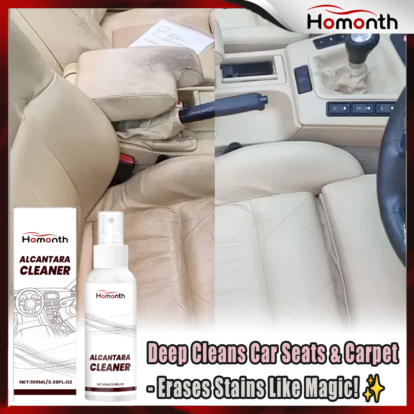 Seat Cleaner Fabric - Auto Innen Reinigung Spray Auto Innen
