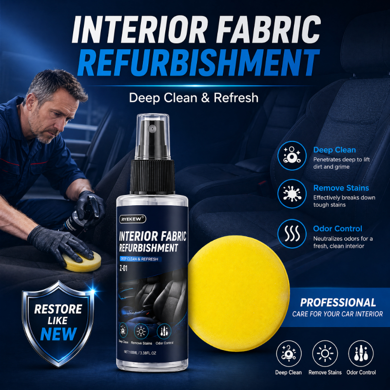 Seat Cleaner Fabric - Auto-Innenraum-Stoffreiniger, Polster-Fleckenentferner-Schaumspray für Sitze, Teppiche, Decken,
