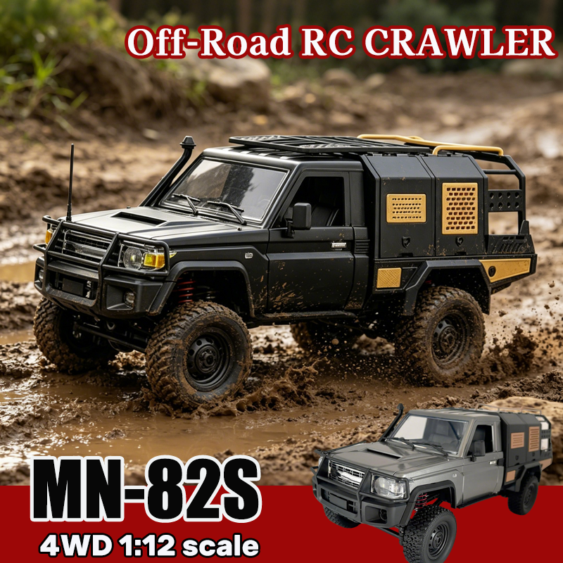 Dirt Brush Interior - Neuer MN82S MN82T RC Crawler 1/12
