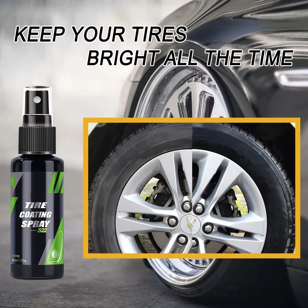 Car Wax Ceramic Coating - S22 Schwarz Auto Reifen Schwärzung Keramik