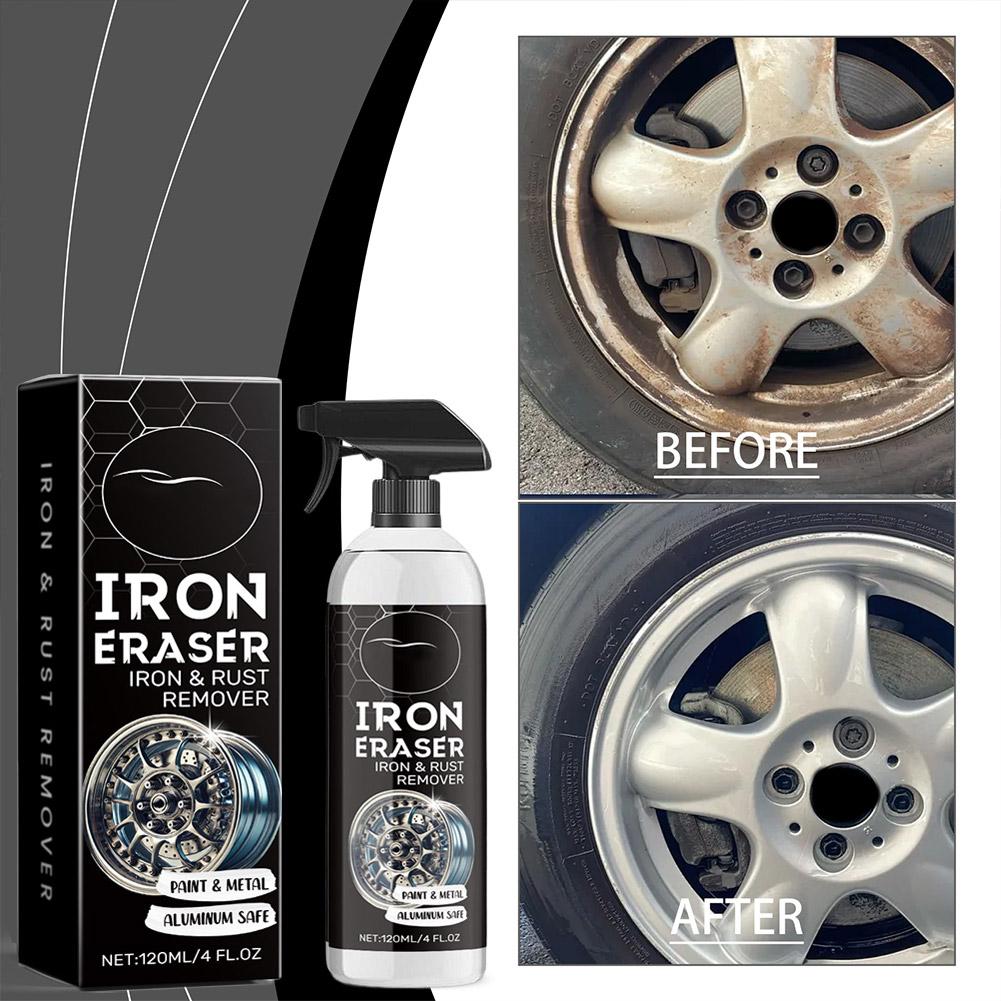 Wheel Cleaner Alloy - Rostentferner-Spray, leistungsstarkes Rostentferner-Spray für Autoräder, effektiver