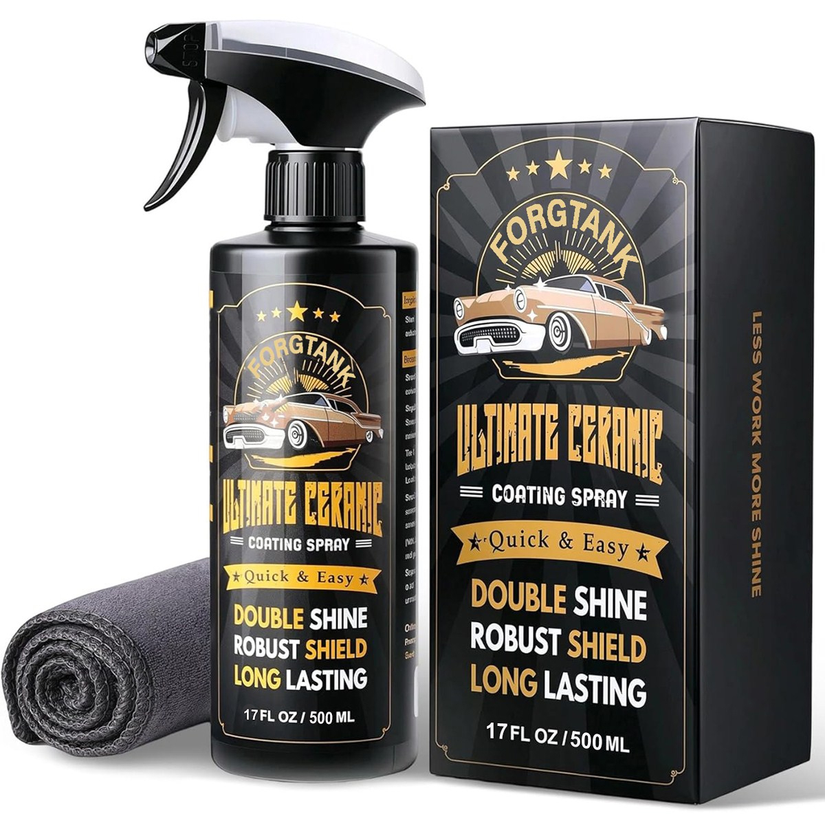 Car Wax Ceramic Coating - Keramikbeschichtung für Autopolitur, unübertroffener Glanz, Autowasch-Beschichtungsspray,