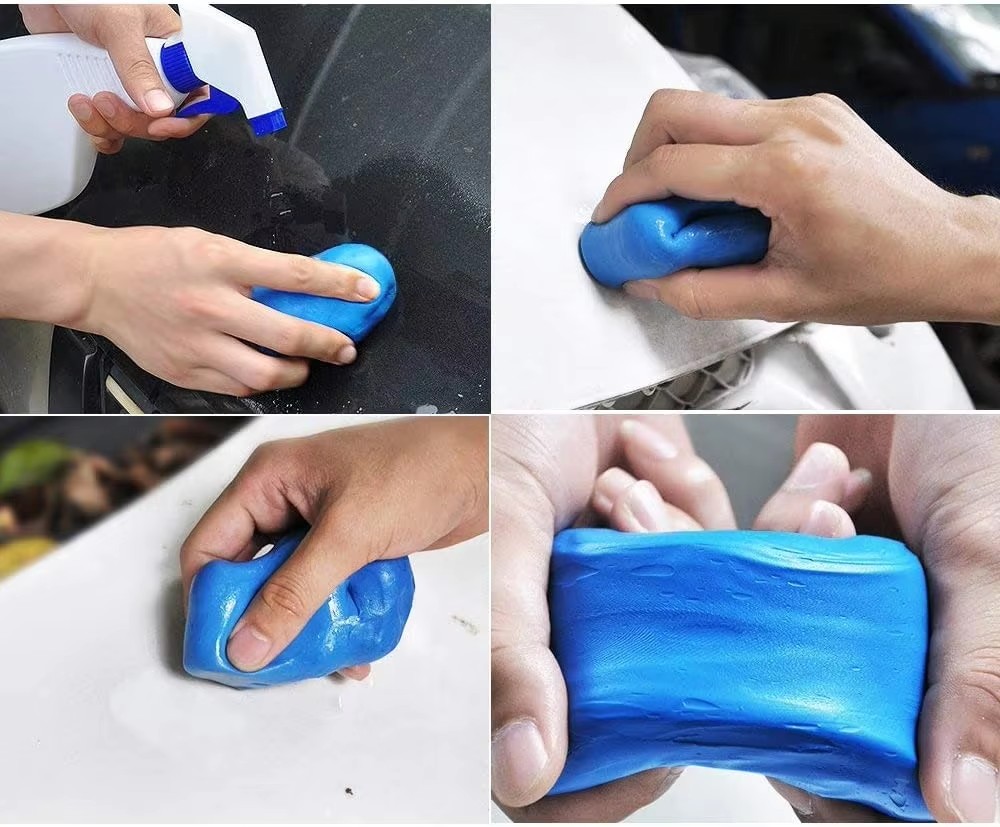 Clay Bar Lubricant - Auto-Reinigungsknete: Blaue Reinigungstools für die Fahrzeugpflege