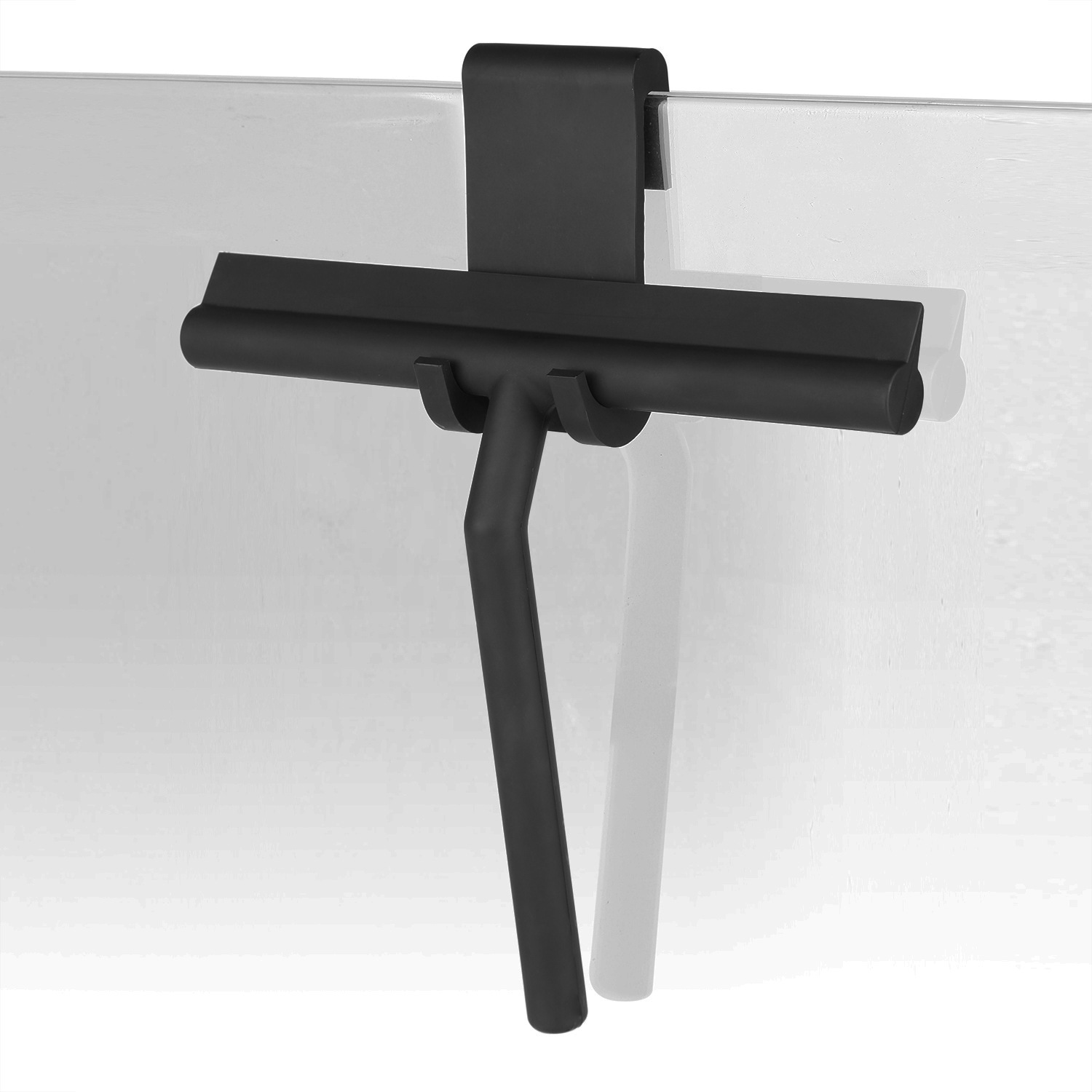 Glass Cleaner Streak - Silikon-Rakel, streifenfrei, Reinigung, Duschabzieher für Glas,