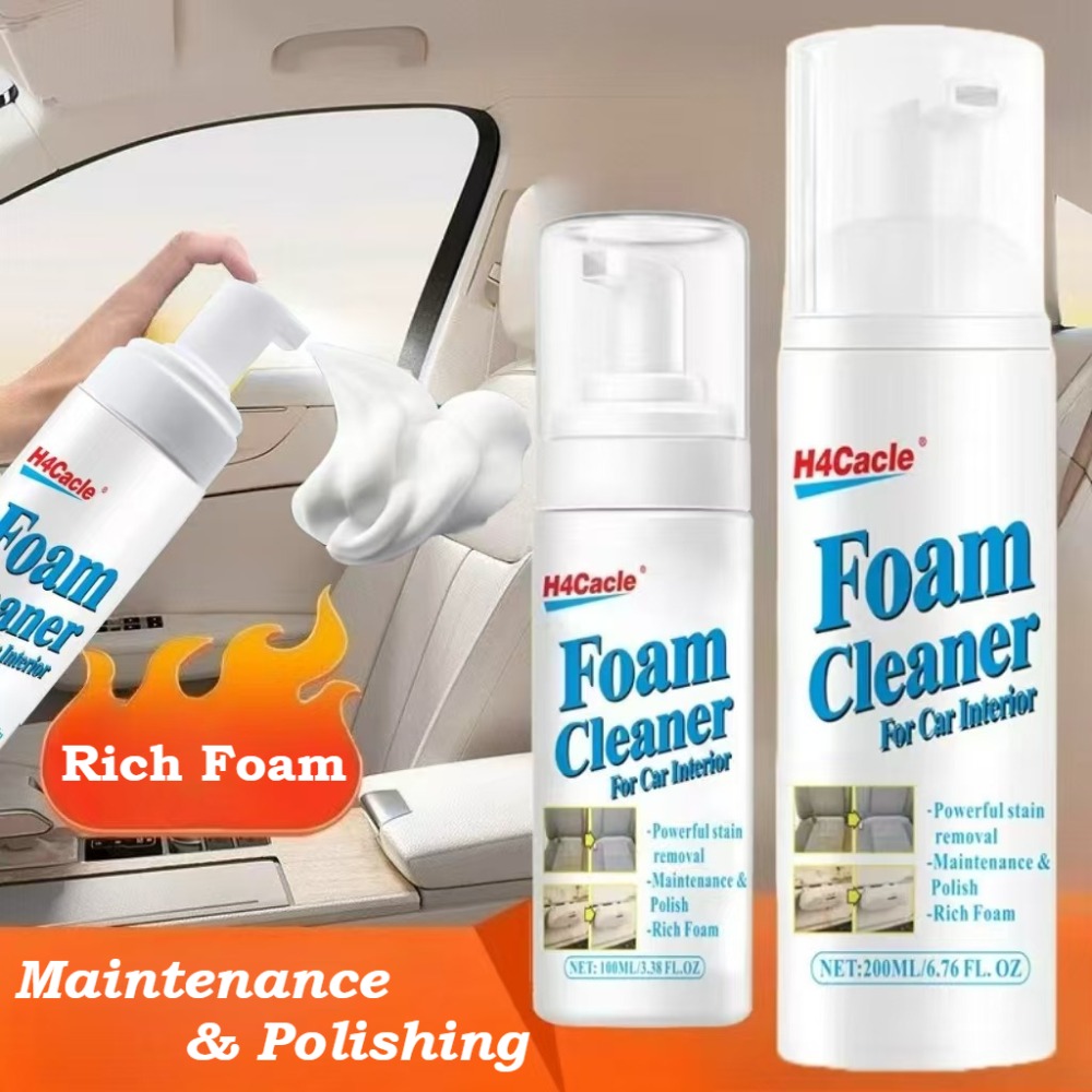Trim Restorer Plastic - Mehrzweck-Schaumreiniger, Auto-Innenraum, Waschen, Wartung, Renovierungsmittel, Sitz,