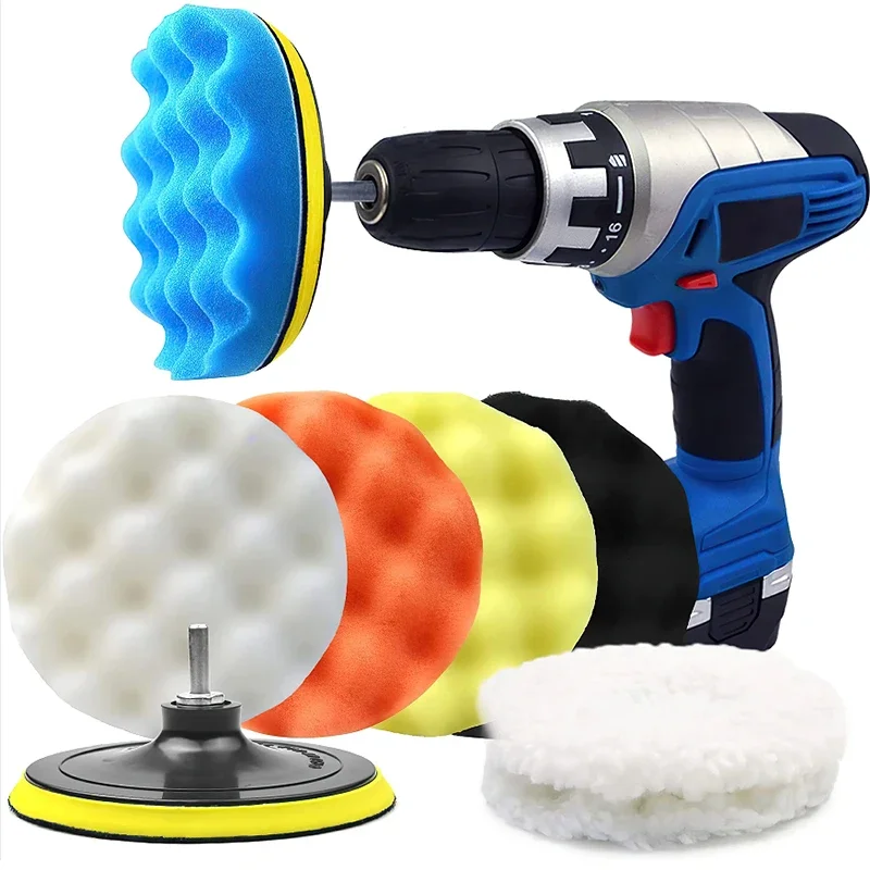 Polish Pad Set Buffer - Neue 8Pcs Auto Polieren Pads Kit