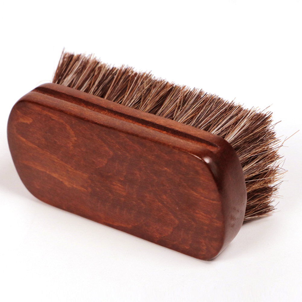 Car Cleaning Brush - Pferdehaar-Leder-Textil-Reinigungsbürste für Autoinnenraum und Bekleidungszubehör