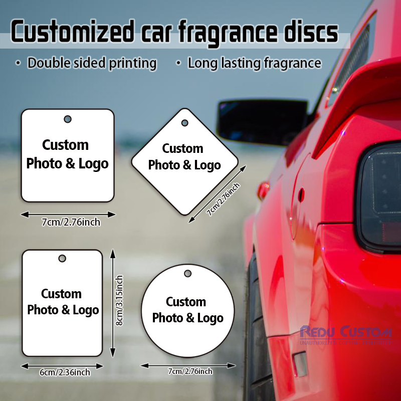 Odor Eliminator Car - 10 Anpassbare Foto-Autoduftspender, Personalisierte Kreative Dekorative