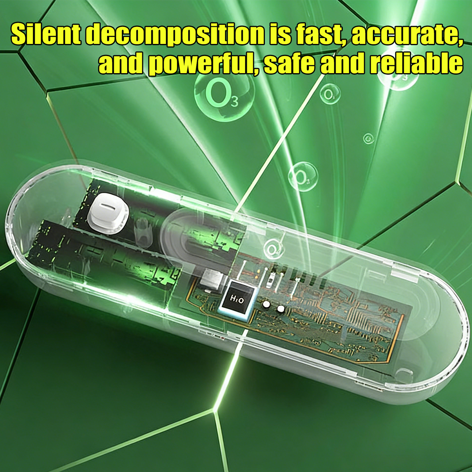 Odor Eliminator Car - Mini USB Kühlschrank-Lufterfrischer Wiederverwendbarer Geruchsentferner mit
