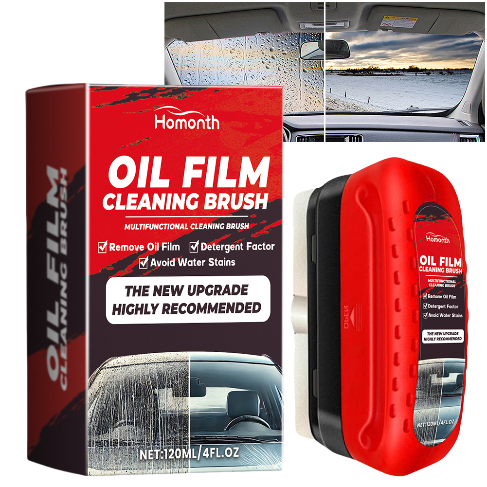 Car Cleaning Brush - Auto Glas Öl Film Entferner Glas