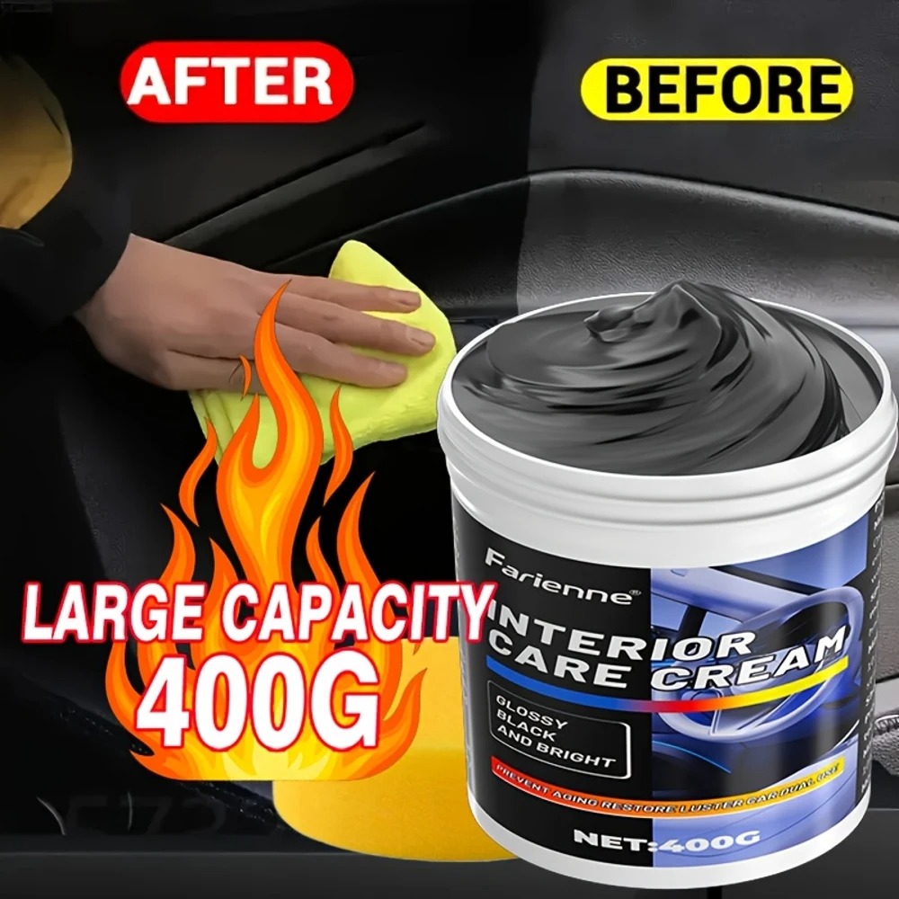 Trim Restorer Plastic - NEUES robustes Auto-Kunststoff-Renovator-Wachs – schnell wirkende