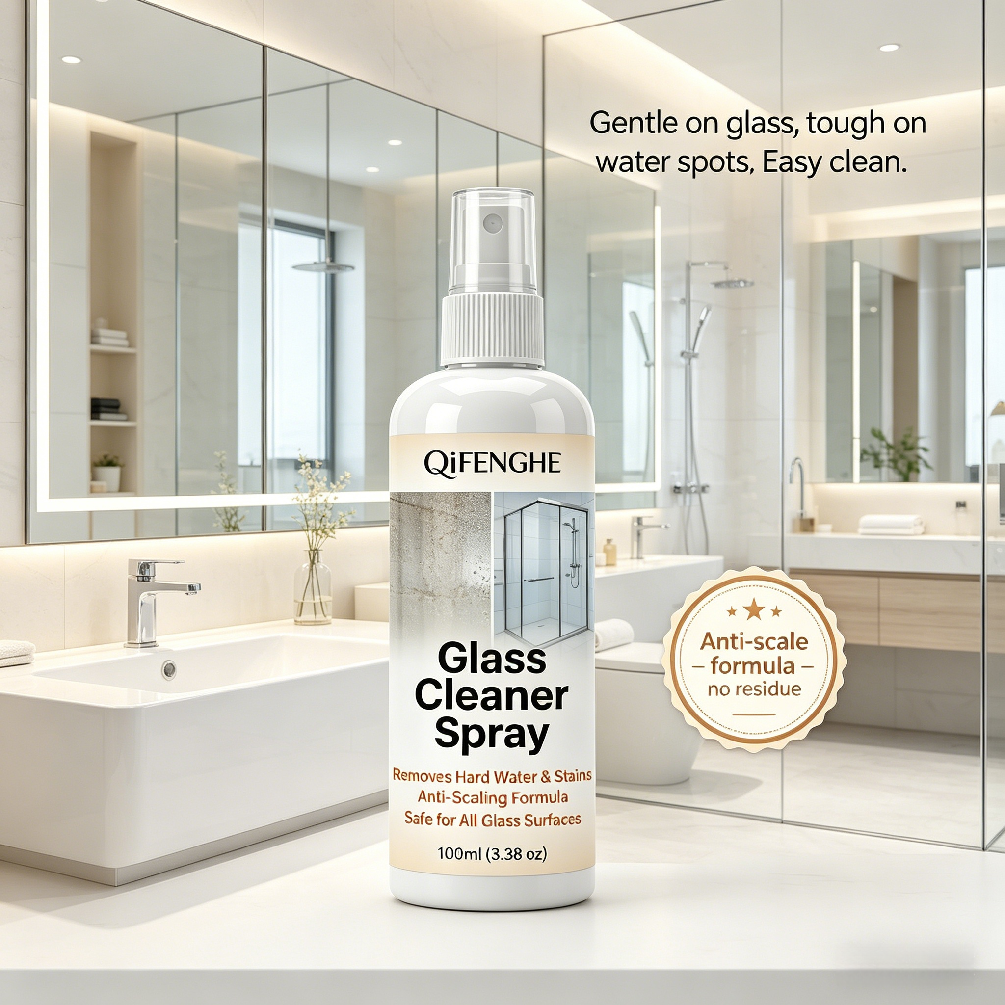 Sofortiger Kalkfleckenentferne – Glass Cleaner Streak Bewertung und Preis