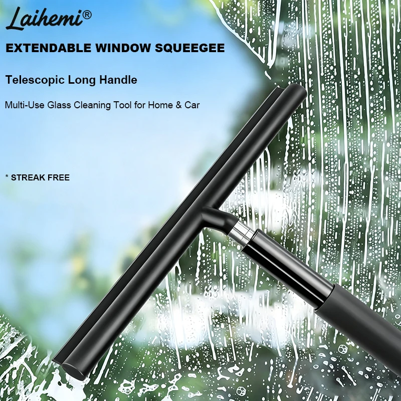 Teleskopischer Fensterabzieher – Glass Cleaner Streak Bewertung und Preis