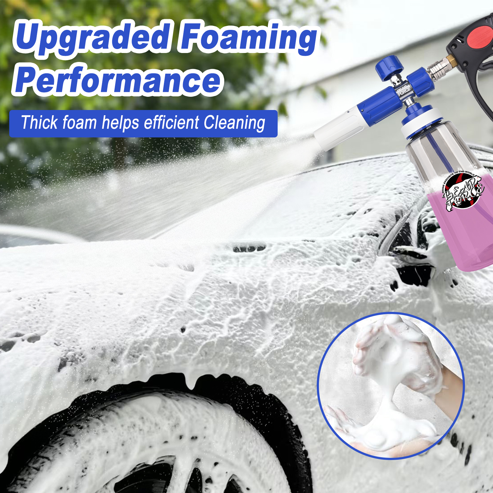 Verbesserte Schaumkanone für H – Foam Cannon Car Wash Bewertung und Preis