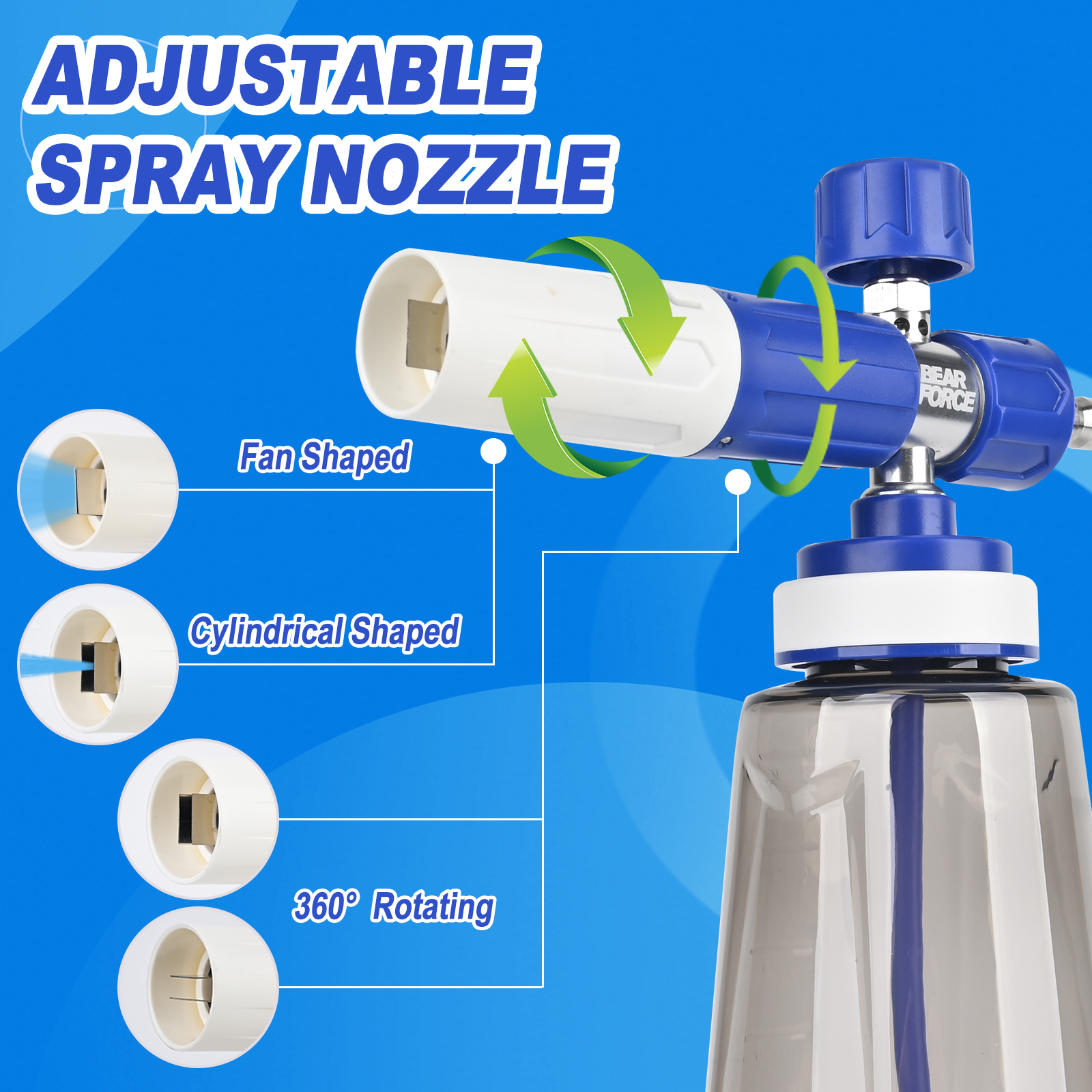 Verbesserte Schaumkanone für H – Foam Cannon Car Wash Bewertung und Preis