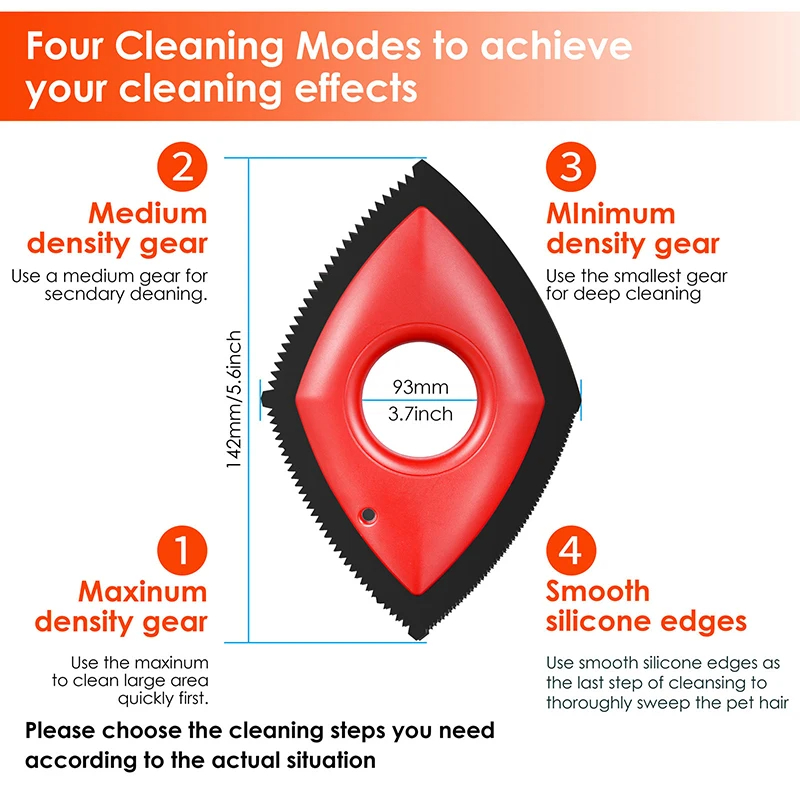 4 Modi Tierhaarentferner Kamm  – Seat Cleaner Fabric Bewertung und Preis