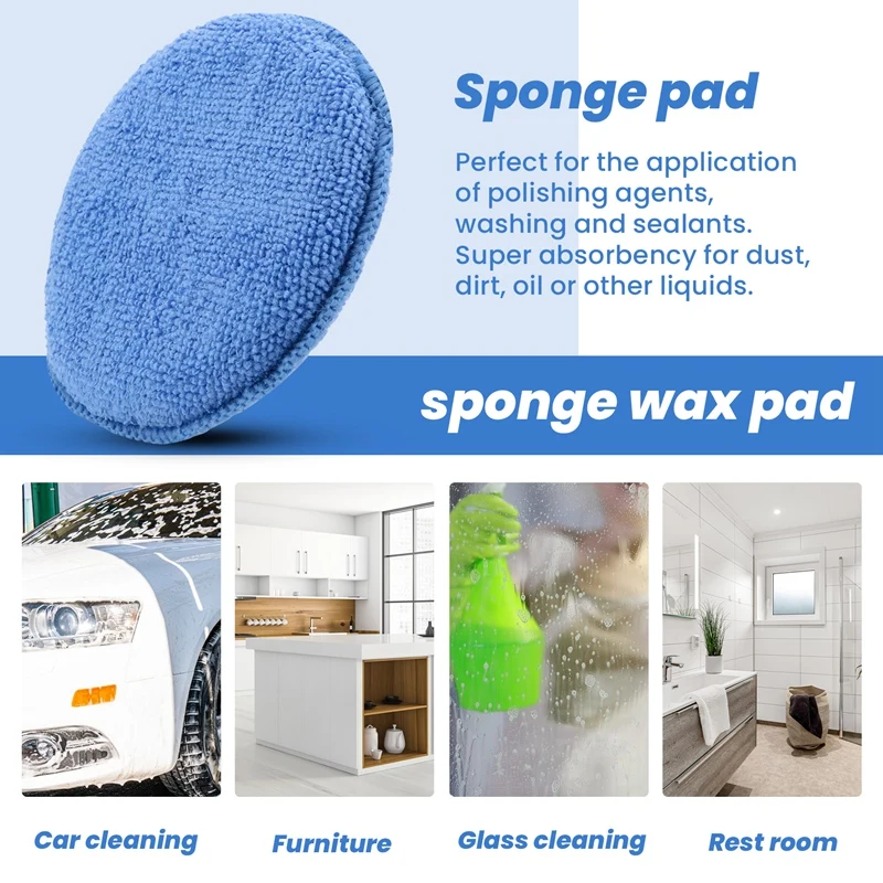 5-Zoll-Mikrofaser-Wachsapplika – Wax Applicator Pad Bewertung und Preis