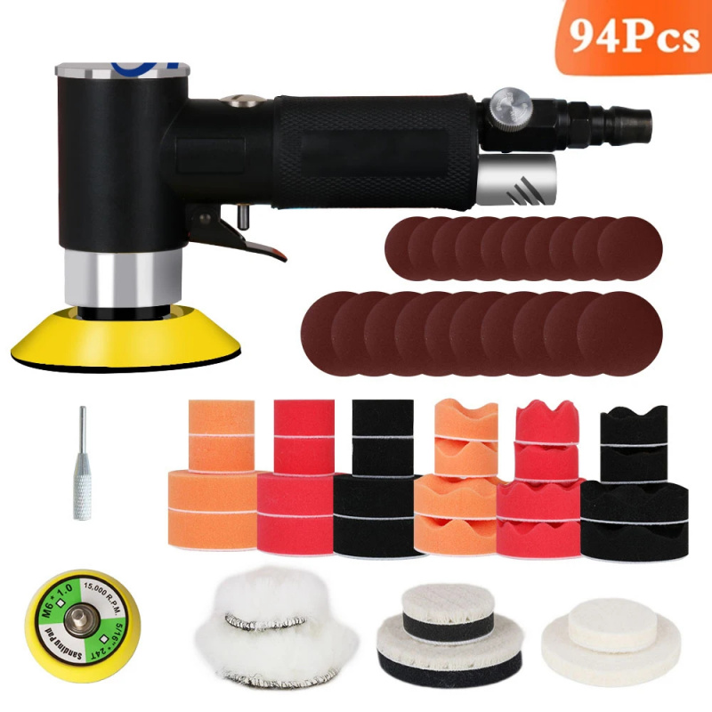 Druckluft-Mini-Schleifmaschine – Polish Pad Set Buffer Bewertung und Preis