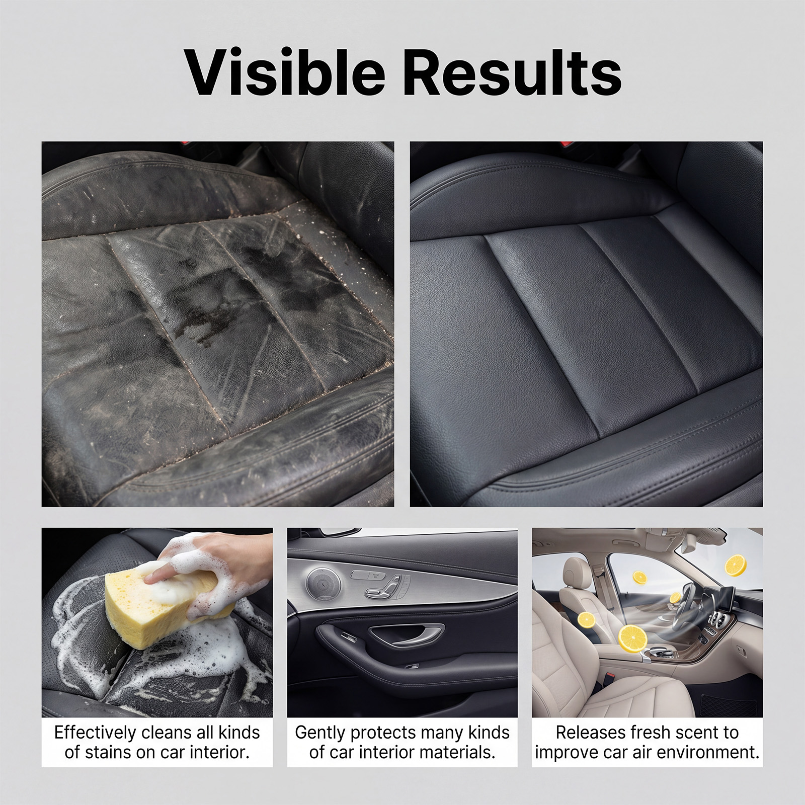 Schaumreiniger Mehrzweck-Autoi – Leather Cleaner Interior Bewertung und Preis