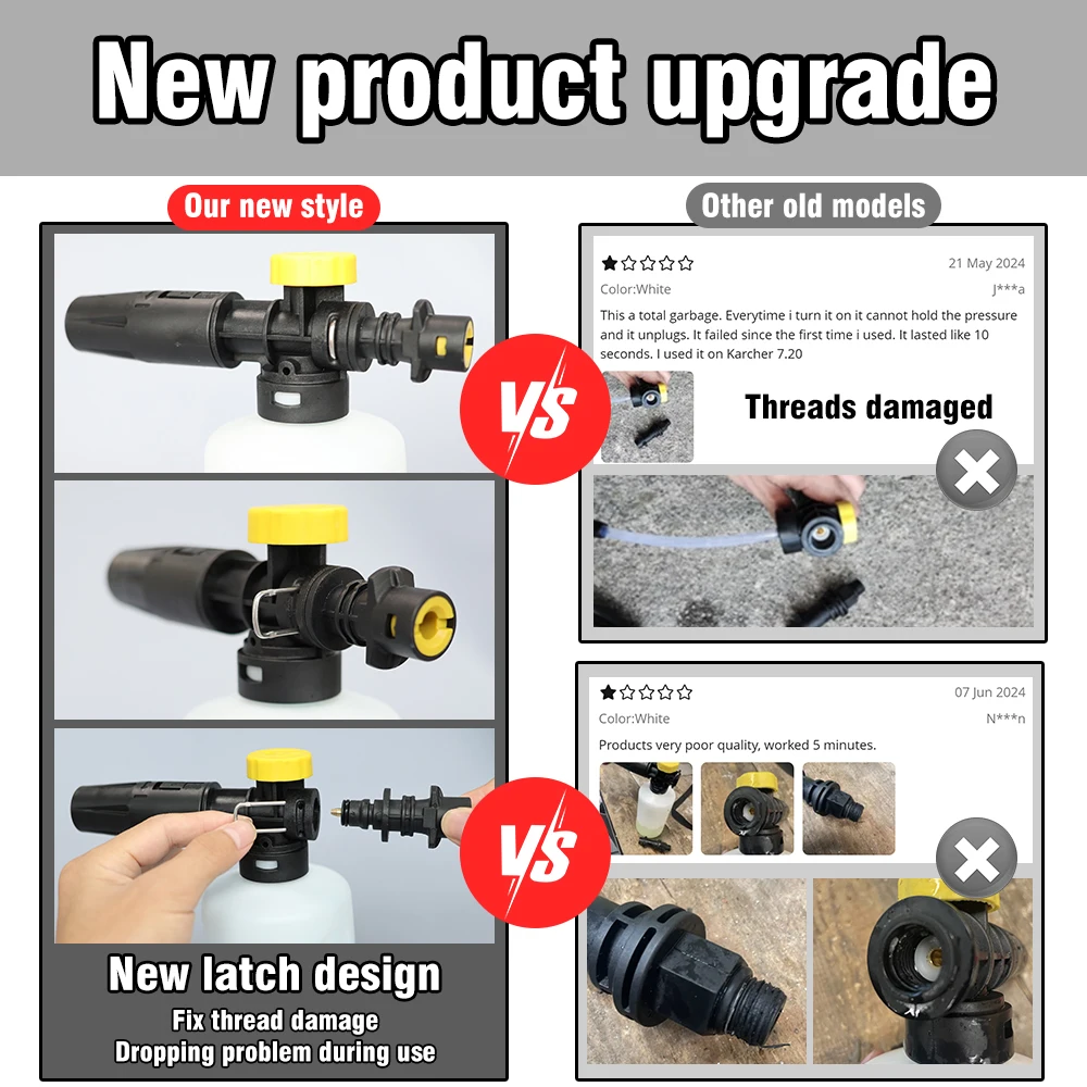 Schaumkanone für Kärcher K2 K3 – Foam Cannon Car Wash Bewertung und Preis