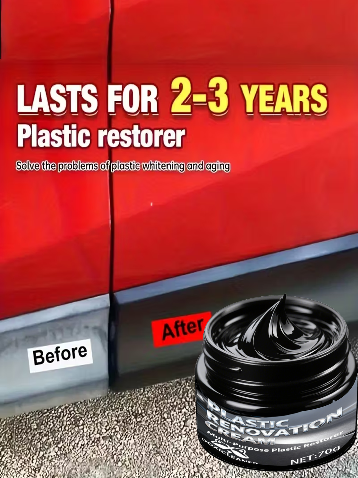 Reifenglanz- und Kunststoffrep – Trim Restorer Plastic Bewertung und Preis