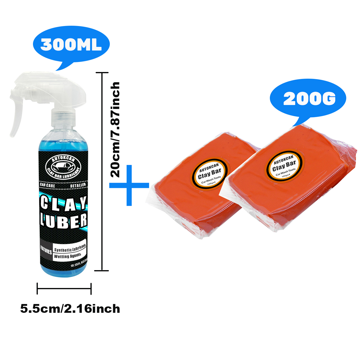 200g Auto Ton Bar und 300ml ma – Clay Bar Lubricant Bewertung und Preis