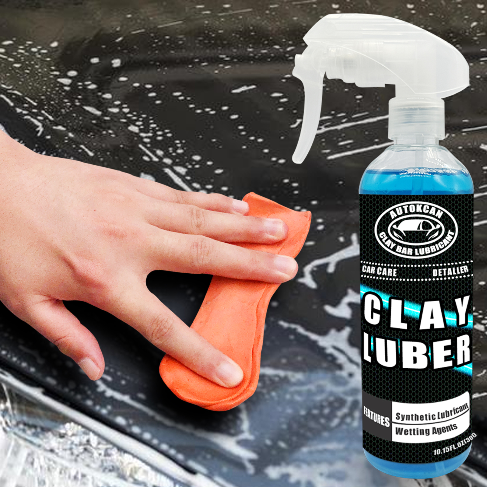 200g Auto Ton Bar und 300ml ma – Clay Bar Lubricant Bewertung und Preis