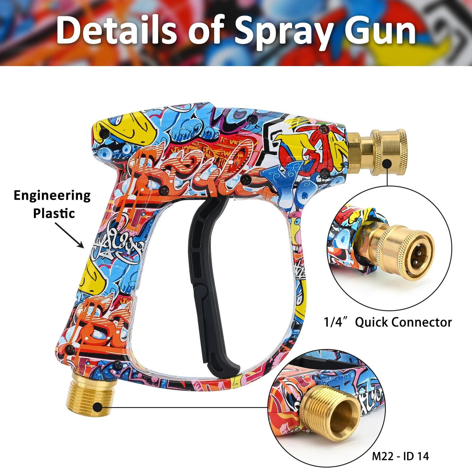 4350 PSI Hochdruck-Wasserpisto – Foam Cannon Car Wash Bewertung und Preis