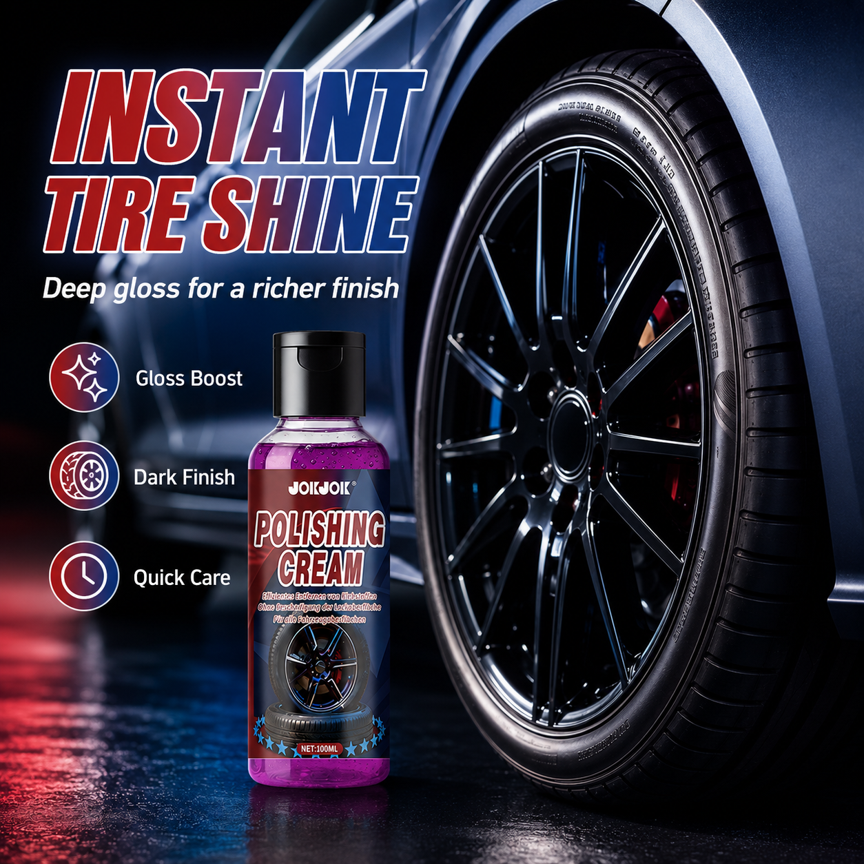 Reifenglanzspray, Langanhalten – Tire Shine Spray Sealant Bewertung und Preis