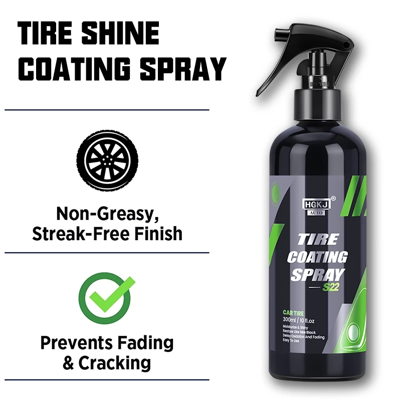 2026 Heißer Reifenglanz-Reifen – Tire Shine Spray Sealant Bewertung und Preis