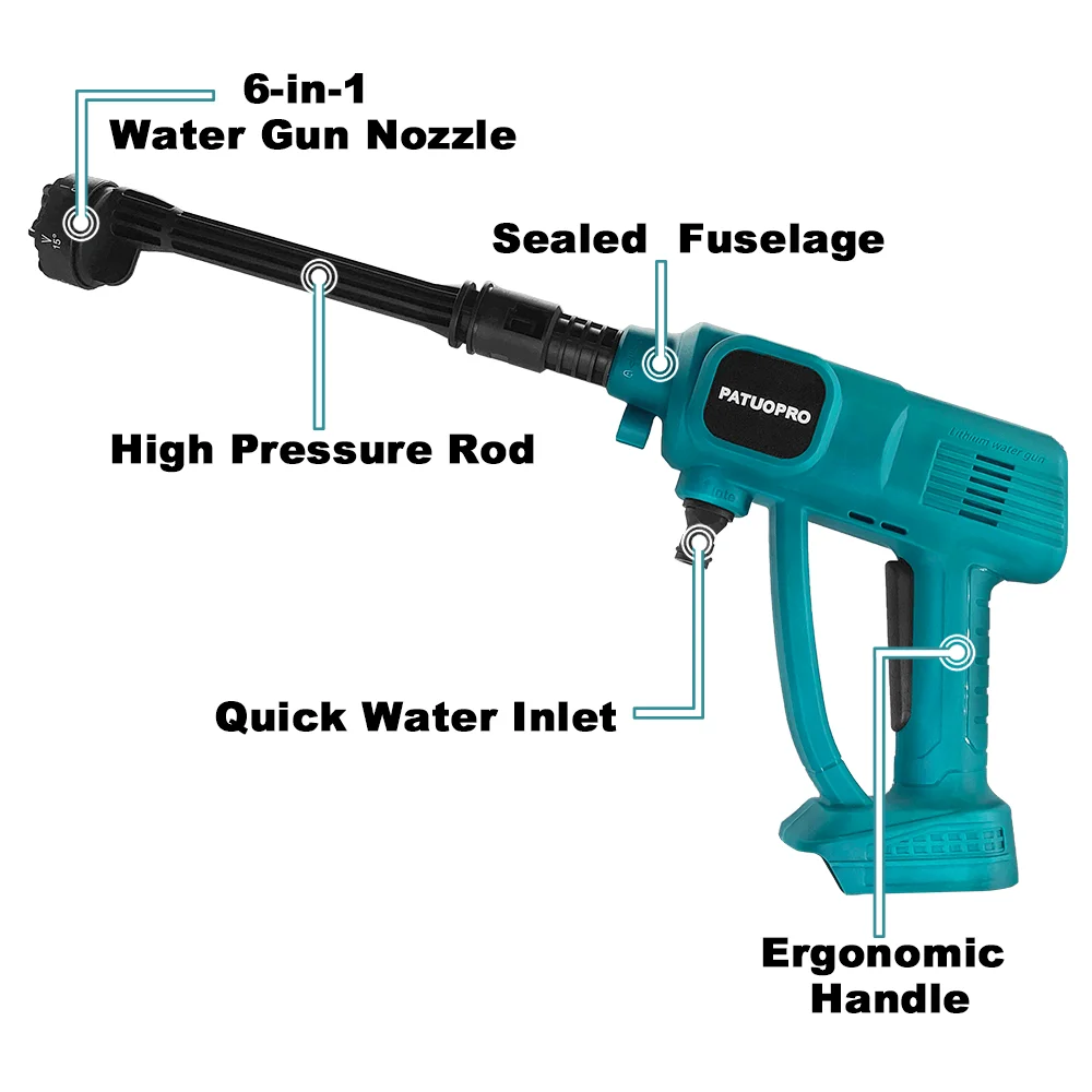 Cordless Auto Waschen Pistole  – Car Shampoo Ph Bewertung und Preis