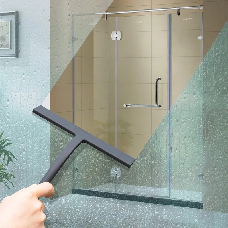 Mattschwarzer Silikon-Abzieher – Glass Cleaner Streak Bewertung und Preis