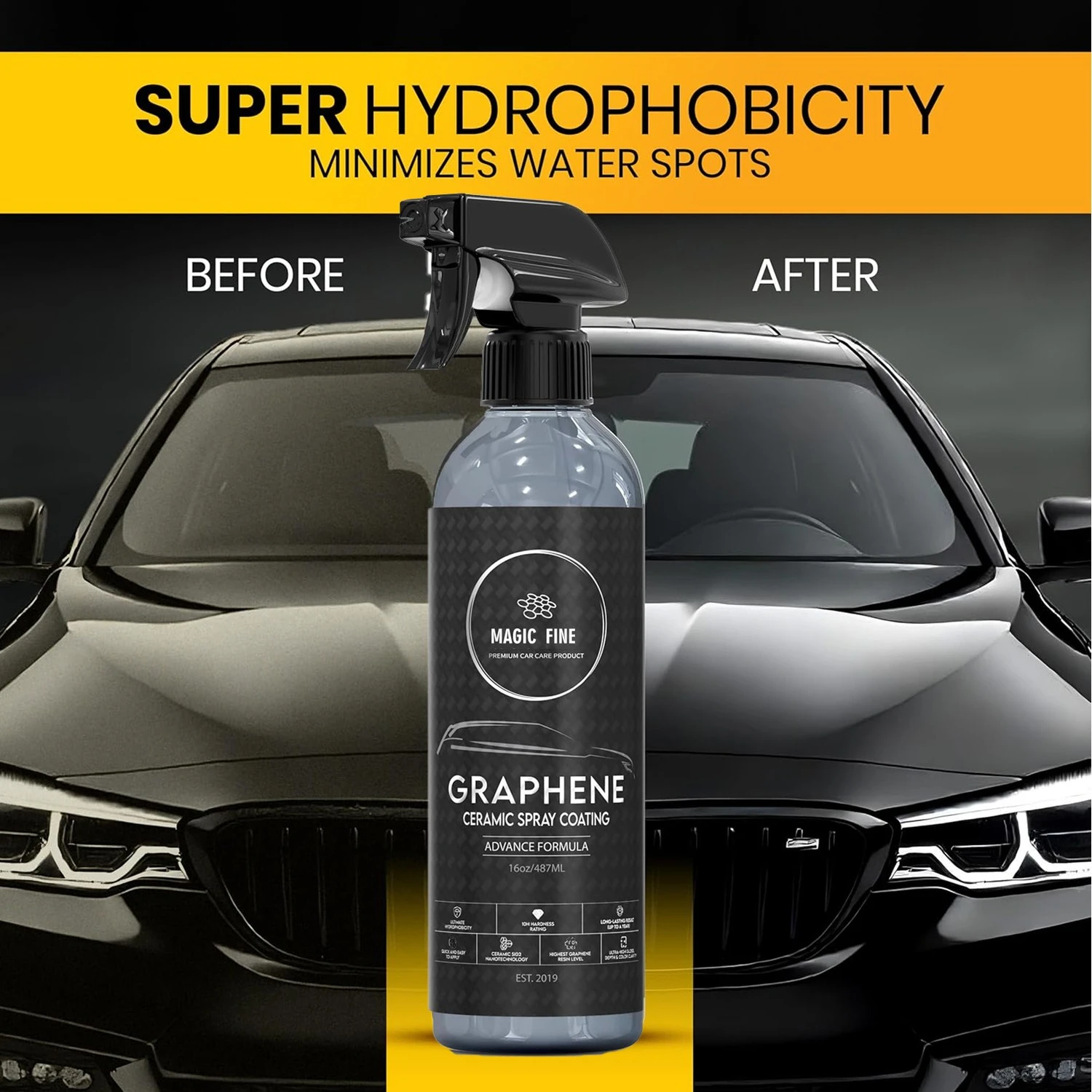 Graphen-Keramik-Sprühbeschicht – Car Wax Ceramic Coating Bewertung und Preis