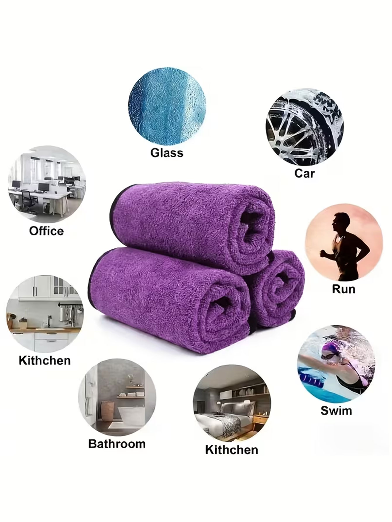 10er-Pack Doppelseitige Korall – Microfiber Towel Detailing Bewertung und Preis