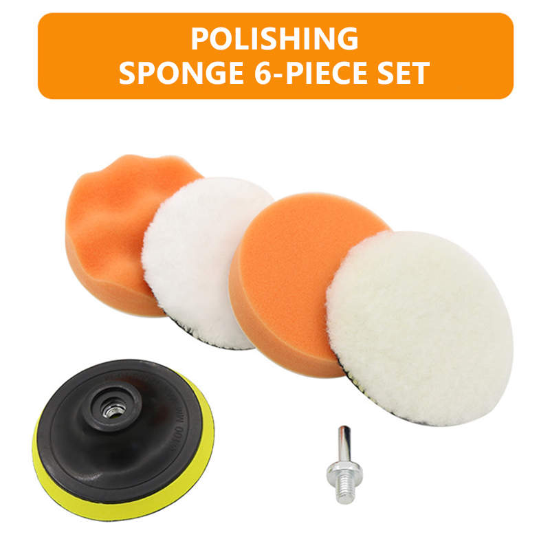 6-teiliges Auto-Polierschwamm- – Polish Pad Set Buffer Bewertung und Preis