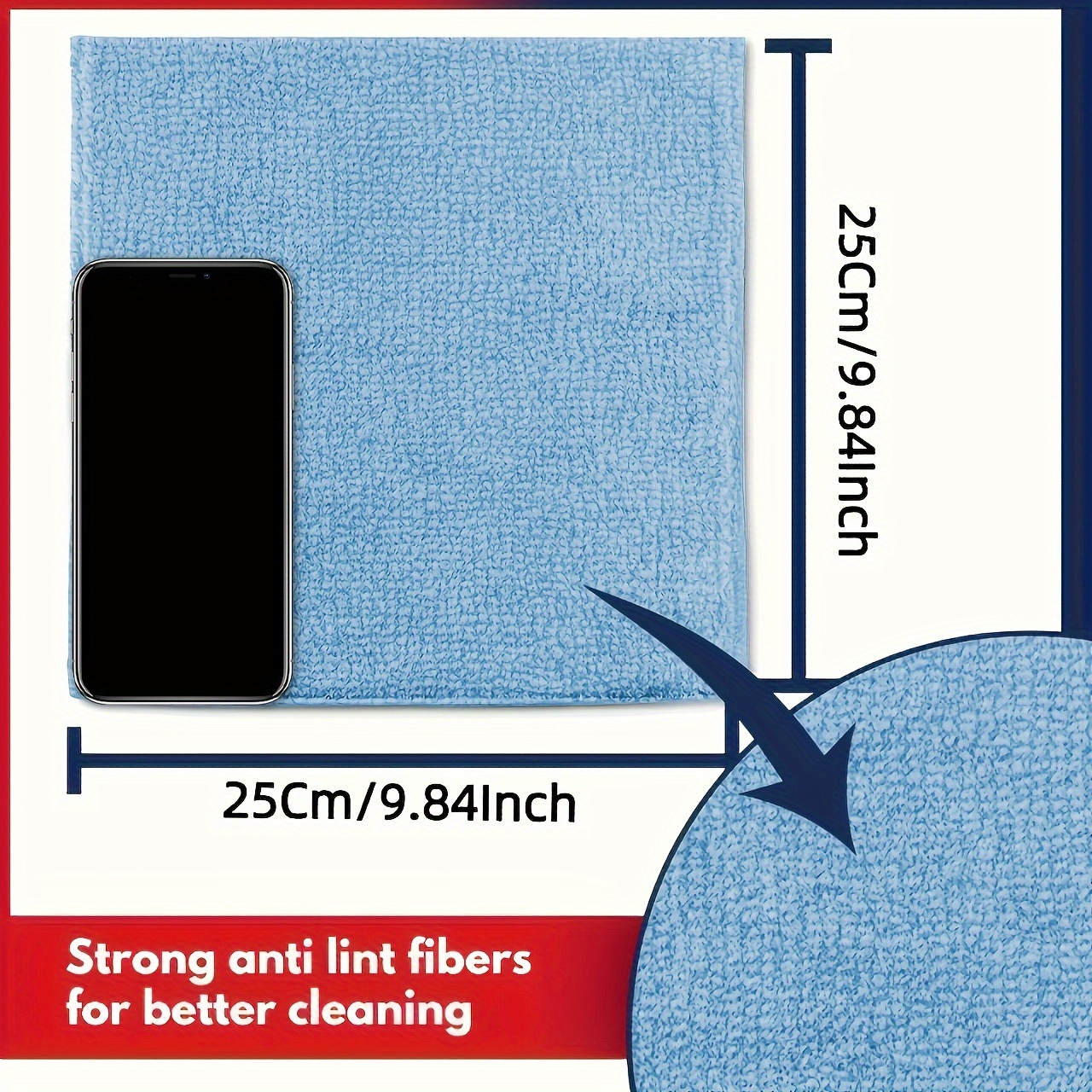 1-50 Stück Hellblaues Mikrofas – Microfiber Towel Detailing Bewertung und Preis