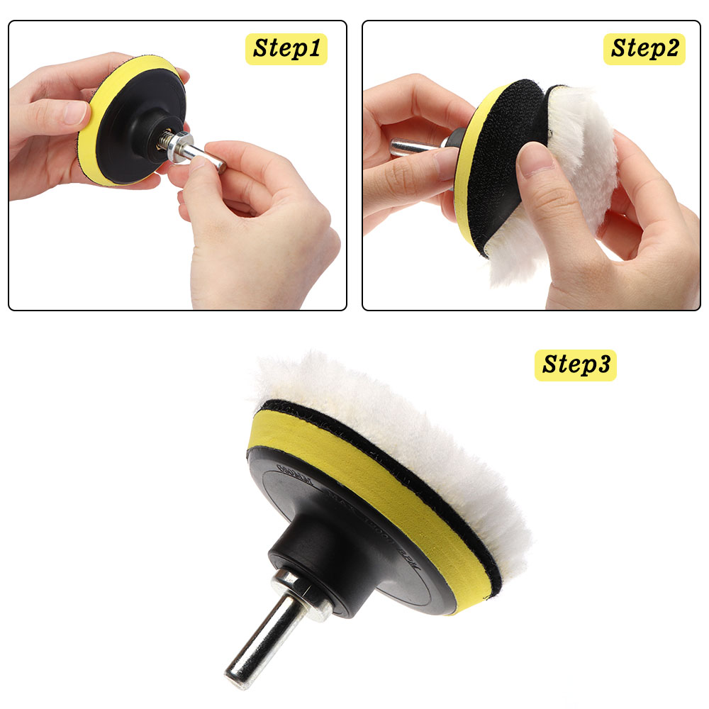 8 stücke Auto Auto Polier pad  – Polish Pad Set Buffer Bewertung und Preis