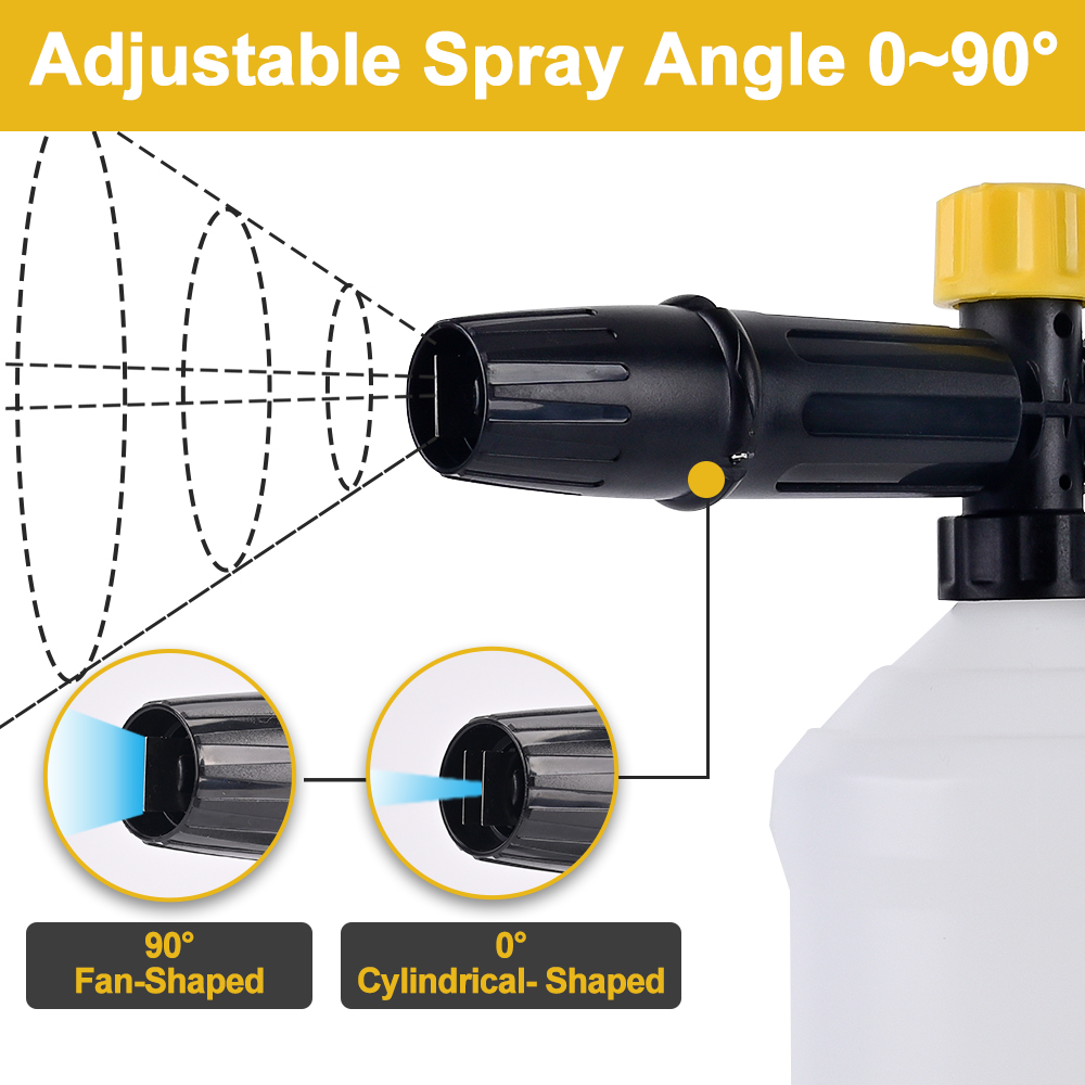 Druck Washer Schnee Foam Lance – Foam Cannon Car Wash Bewertung und Preis