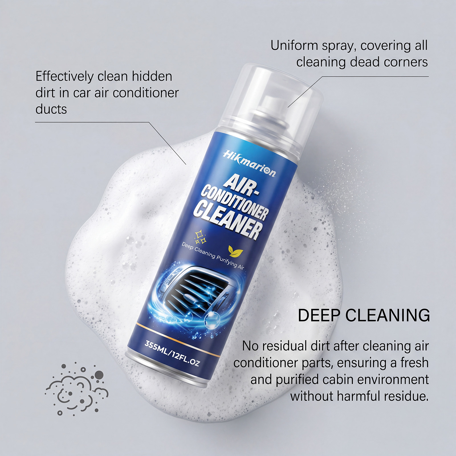 Auto-Klimaanlagen-Reinigungssp – Odor Eliminator Car Bewertung und Preis