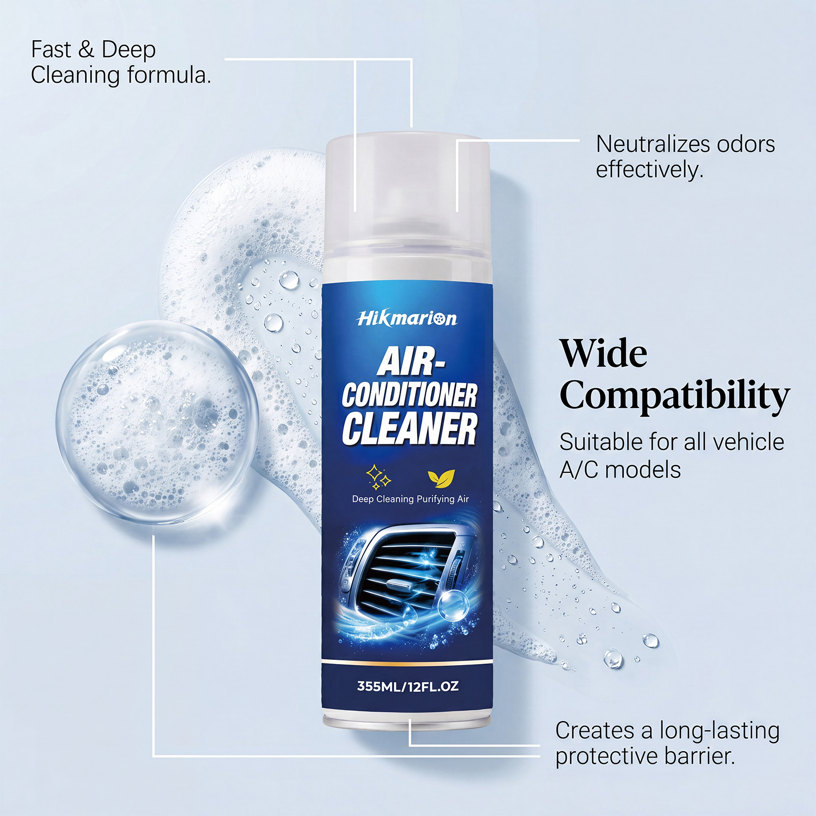 Auto-Klimaanlagen-Reinigungssp – Odor Eliminator Car Bewertung und Preis