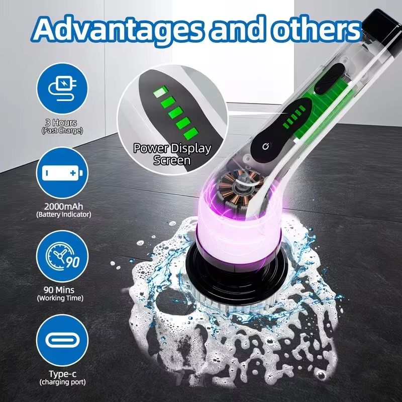 Kabelloser Elektrischer Reinig – Car Cleaning Brush Bewertung und Preis