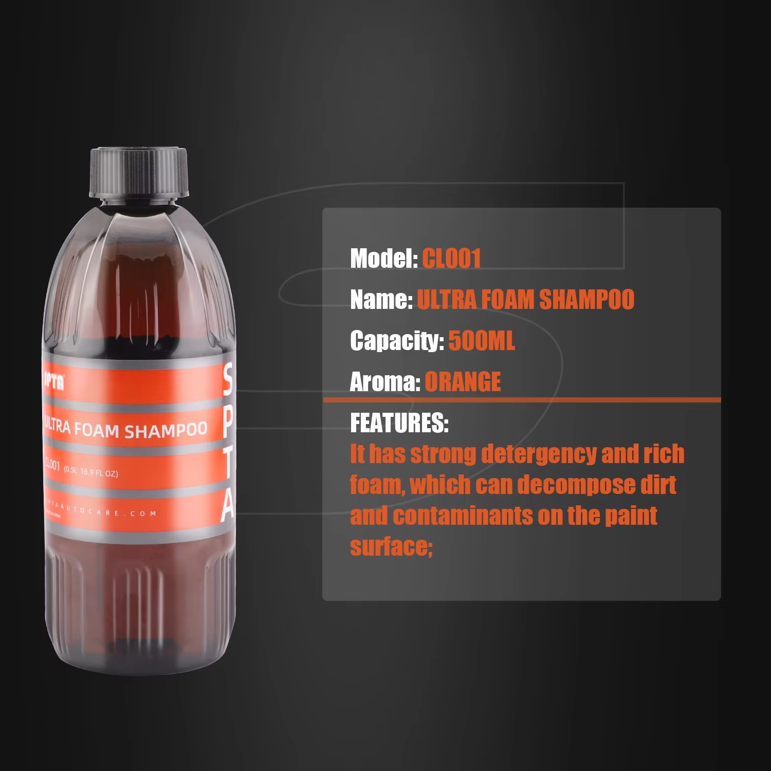 SPTA Ultra Schaumshampoo (16 O – Car Shampoo Ph Bewertung und Preis