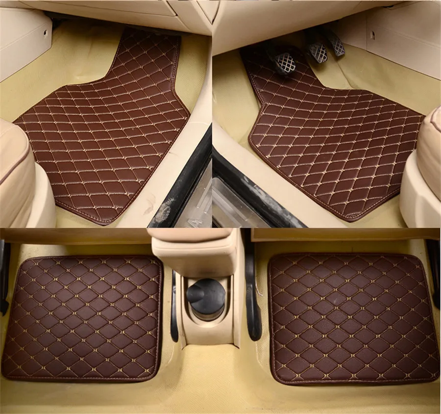 4 stücke PU Leder Schwarz Auto – Leather Cleaner Interior Bewertung und Preis