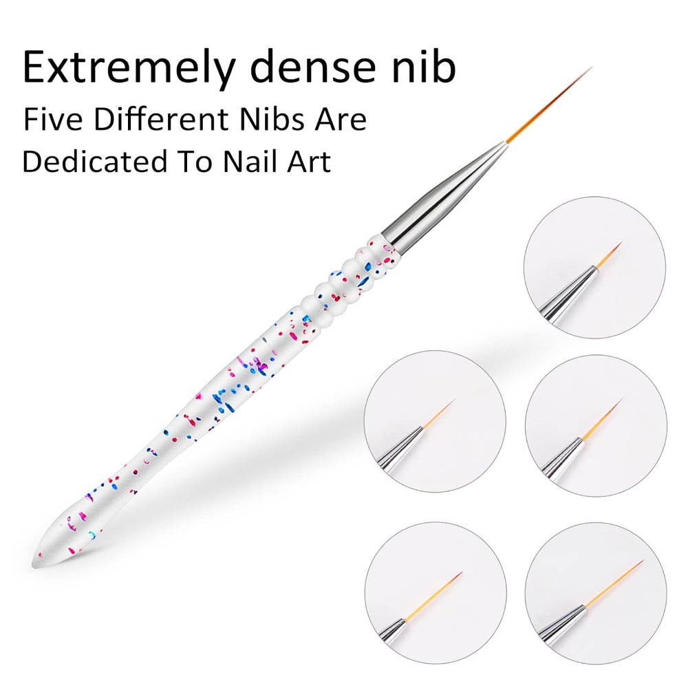 5-teiliges professionelles Nai – Detailing Brush Set Bewertung und Preis