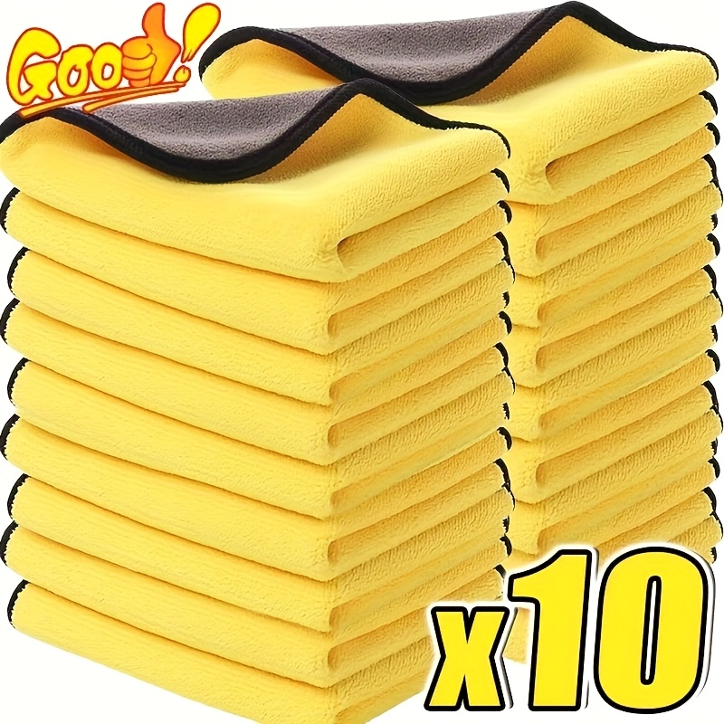 3/5/10Pcs Auto Waschen Mikrofa – Microfiber Towel Detailing Bewertung und Preis