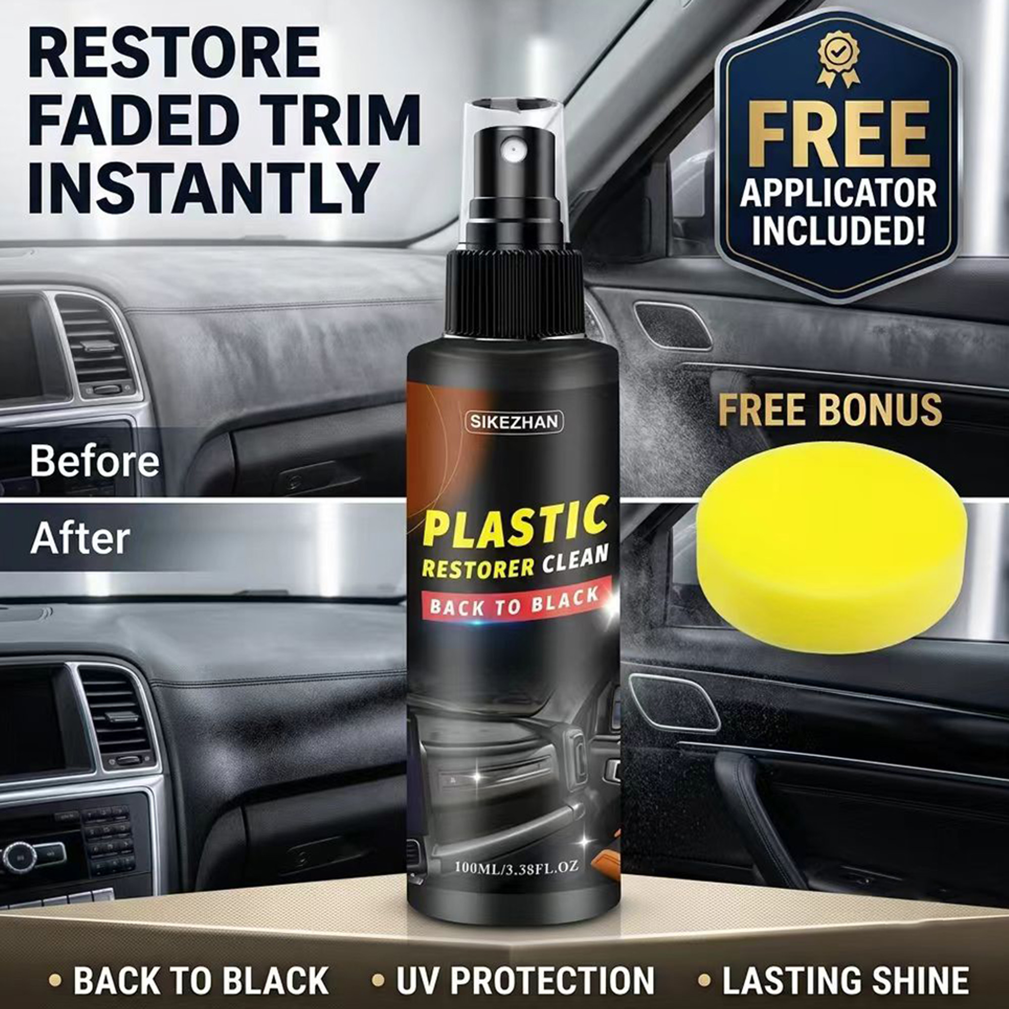 Auto-Kunststoff-Restaurierer & – Trim Restorer Plastic Bewertung und Preis